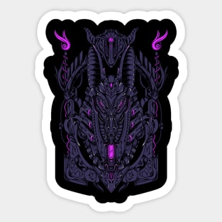 Mecha Anubis Sticker